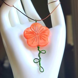 Distressed Metals Pendant